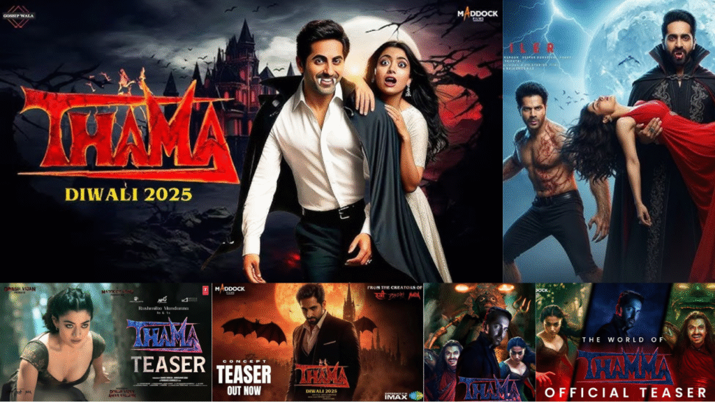 Thamma Movie Review: Ayushmann & Rashmika’s Vampire Love Story in Maddock Horror-Comedy Universe